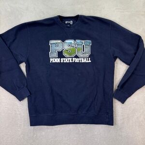 VTG‎ Penn State Football Crewneck Sweatshirt Mens L Gear For Sports PSU College